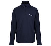 Regatta Mens Half Zip Fleece Pullover Jacket, Pile Uomo, Navy,