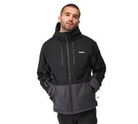 Regatta Mens Highton Stretch III Waterproof Jacket, Giacca impermeabile Uomo, Black,