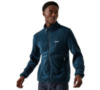 Regatta Mens Lakara Full Zip Fluffy Fleece Jacket Pile con Cerniera Intera, Blu, S Uomo