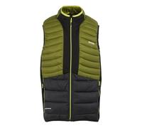 Regatta Gilet imbottito da uomo Leedre Hybrid Bodywarmer (confezione da 1), Verde/nero., M