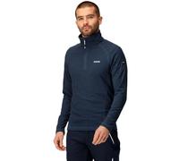 Regatta Men's Montes Lightweight Half Zip Fleece Pile, Admrial Blue, S Uomo
