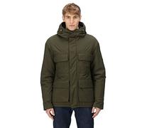 Regatta Mens Raylan Parka impermeabile e traspirante con isolamento termico, cappuccio e multitasche