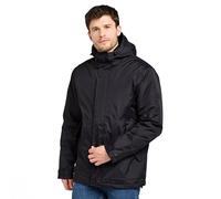 Regatta Mens Sterlings IV Waterproof Winter Jacket, Giacca Impermeabile Uomo, Black, M