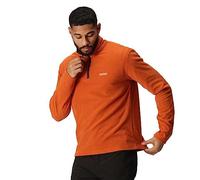 Regatta Men's Thompson Lightweight Half Zip Fleece in Pile, Rame Bruciato, XL Uomo