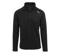 Regatta Mens Yonder II Half Zip Fleece Jacket Pile con Mezza, Nero, L Uomo