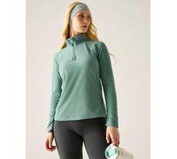 Regatta - Montes - Pile leggero color muschio di edera con zip corta-Verde 36