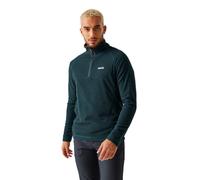 Regatta Montes - Pullover da uomo in pile a 1/2 zip, a righe, Blu, S