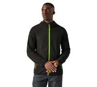 Regatta Navigate Fzfleece Pile con Cerniera Intera, Nero, L Uomo