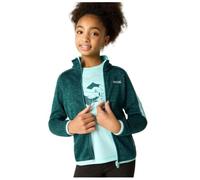Regatta Newhill Full Zip Fleece Verde 7 Years Ragazzo