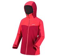 Regatta Oklahoma Jackets Waterproof Shell, Donna, Dark Cerise/Neon Pink, 2XL