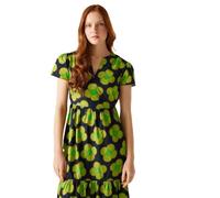 Regatta Orla Kiely - Abito midi da donna, Fiore Filante, Blu Navy, 48