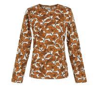 Regatta Orla Kiely Maglietta Inverno Uccellino Manica Lunga Donna (RG11009)