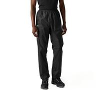 Regatta Pack It' Pantaloni Impermeabili Traspiranti Ripiegabili Cuciture Nastrate Overtrousers, Uomo, Black, XXXL