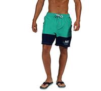 Regatta - Pantaloncini da Bagno da Uomo Bratchmar III ad Asciugatura Rapida, Foderati in Rete, Uomo, Pantaloncini, RMM010, Fagiolo di Gelatina/Blu Marino, XS