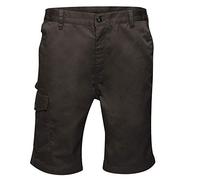 Regatta Pantaloncini da Uomo Professionali Professionali Cargo Resistenti e idrorepellenti, Nero, 40W