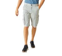 Regatta Pantaloncini da Uomo Shorebay-Pantalones Cortos Tipo Cargo para Hombre Board Shorts, Argento Metallizzato, 30W