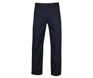Regatta - Pantaloni da Uomo Professionali Professionali con Tasche Multiple, idrorepellenti, Uomo, Pantaloni Bambino, TRJ600S 540036, Marina Militare, Size: 36"
