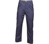 Regatta Pantaloni Impermeabili Professionali con Tasca Multi Zip, Uomo, Marina Militare, Size: 44"