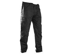 Regatta Pantaloni Workwear Lined Action Multi Tasca Idro Repellenti con Fodera Interna (Gamba Regolare) Trousers, Uomo, Black, 33"