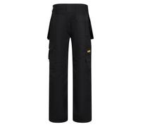 Regatta Pantaloni Workwear Rinforzati Hostler Multi Tasca (Gamba Regolare) Trousers, Uomo, Black, 30"