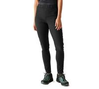 Regatta Pentre Stretch II - Pantaloni da Passeggio da Donna, Protezione UV, Impermeabili, Invernali, Escursionismo, Colore: Nero