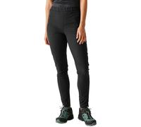 Regatta Pentre Stretch II - Pantaloni da Trekking da Donna, con Protezione UV, Impermeabili, per Inverno, Escursionismo, Colore: Nero