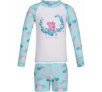 Regatta, Peppa Pig Tuta da Nuoto Rash Suit Set a Due Pezzi