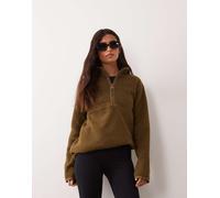 Regatta pile borg con zip corta Cosy Frankie verde bark 46