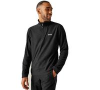 Regatta Uomo Thompson mélange mezza zip pile antipilling asciugatura rapida Winter Layer top