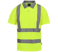 Regatta Polo Da Lavoro High Vis Pro Contract Giallo Arancione