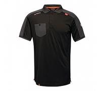 Regatta Polo Workwear Tactical Threads Offensive Ad Asciugatura Rapida T-shirts/polos/vests, Uomo, Black, XL