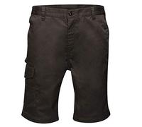 Regatta PRO Cargo - Pantaloncini da Uomo, Resistenti, idrorepellenti, Uomo, Pantaloncini, TRJ389 800038, Nero, Size: 38"