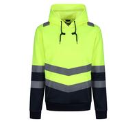 Regatta Professional Felpa con Cappuccio Sopra la Testa Alta Visibilità (RG6395)