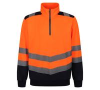 Regatta Professional Gilet ad Alta Visibilità Cerniera ad un quarto Uomo