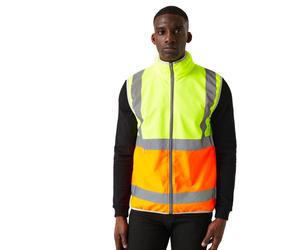 Regatta Professional Gilet ad Alta Visibilità Cerniera su intera (RG10664)