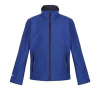 Regatta Professional Kids' Ablaze 2-Layer Softshell Giacca, Nuova Royal Navy, 7-8 Anni Bambini e Ragazzi