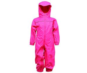 Regatta Professional Kids Paddle Waterproof & Breathable Lightweight all-in-One Rain Suit with Safety Reflective Detail Tuta Impermeabile Bambino (Pacco da 1)