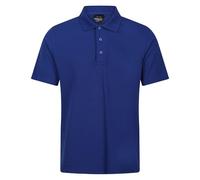 Regatta Professional Mens PRO 65/35 Short Sleeve Polo T Shirt, New Royal, 4XL Uomo