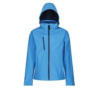 Regatta Professional Men's Venturer 3 Layer Printable Hooded Softshell Jacket Giacca, Blu Francese (Blu Navy), S Uomo