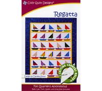 REGATTA Quiltmuster Fat Quarter Friendly Von: Cozy Quilt Designs Quilt PT134