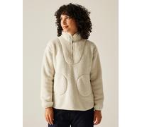 Regatta Regatta Cream Frankie Borg Half Zip Fleece 48 crema