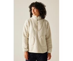 Regatta Regatta Cream Frankie Borg Half Zip Fleece 48 crema