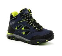 Regatta Chaussures Techniques De Marche Junior Holcombe, Scarpe da Passeggio Unisex-Bambini, Punch Navy/Lime, 31 EU