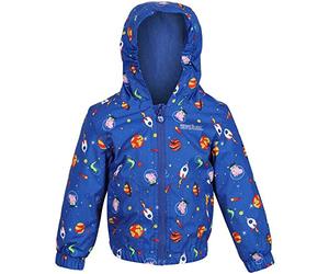 Regatta RKP243 46JCA7 Giacca da Bambino Peppa Muddy Puddle Impermeabile Hydrafort con Isolamento Thermoguard