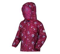 Regatta RKW268 0JXCA4 Peppa Pig Pack-It Giacca Shell Impermeabile Traspirante Ripiegabile con Cappuccio