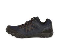 Regatta RMF617 Uomo Stivali da Escursionismo, Blu (Navy/Burnt Umbre Qfd), 42 EU