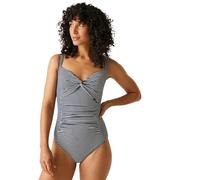 Regatta Sakari - Costume da Bagno da Donna, per Controllo della Pancia, per Vacanze estive, Colore: Blu