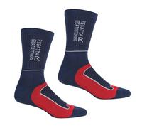 Regatta Samaris 2 Season, calze uomo Uomo, Navy/DarkRed, 6-8