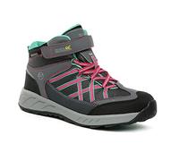 Regatta Samaris V Mid' Waterproof Breathable Hoop & Loop Fastening Lightweight Hiking Boots, Scarpe da Passeggio Unisex-Bambini