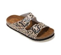 Regatta Sandali da donna Mia con cinturino doppio, Stampa leopardata, 37 EU
